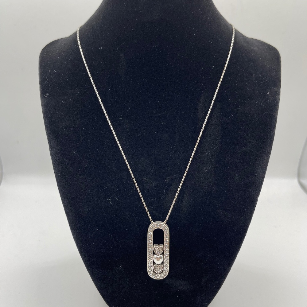 Brighton 3 Sliding Heart Necklace